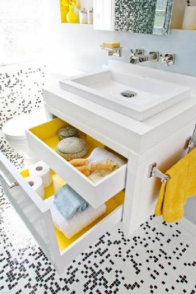Pequeo vanitory para bao de recepcion, mueble a medida ( Mod 5)